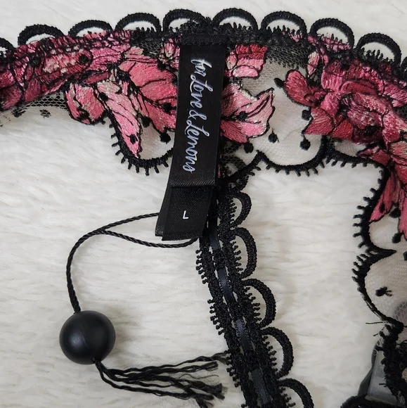 New!For Love and‎ Lemons Juliet Garter Belt